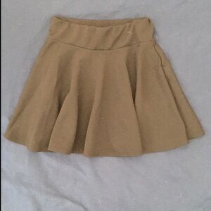 Black flowy skirt with elastic waistband